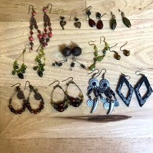 3/$20 + $4.99 SHIPPING ON ALL JEWELRY OVER $15 Boho Earrings